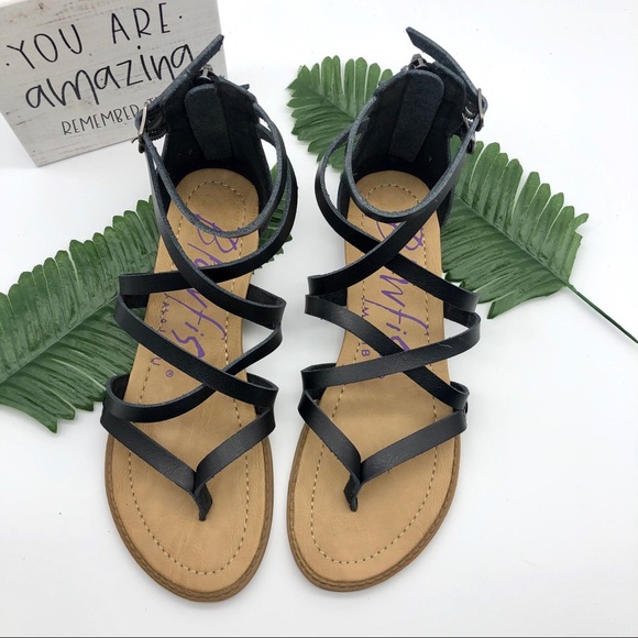 Blowfish Shoes - 🟢EUC - Blowfish strappy black sandals
